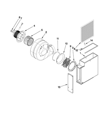 Blower unit parts