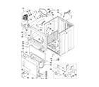 Maytag MGDX600XW0 cabinet parts diagram