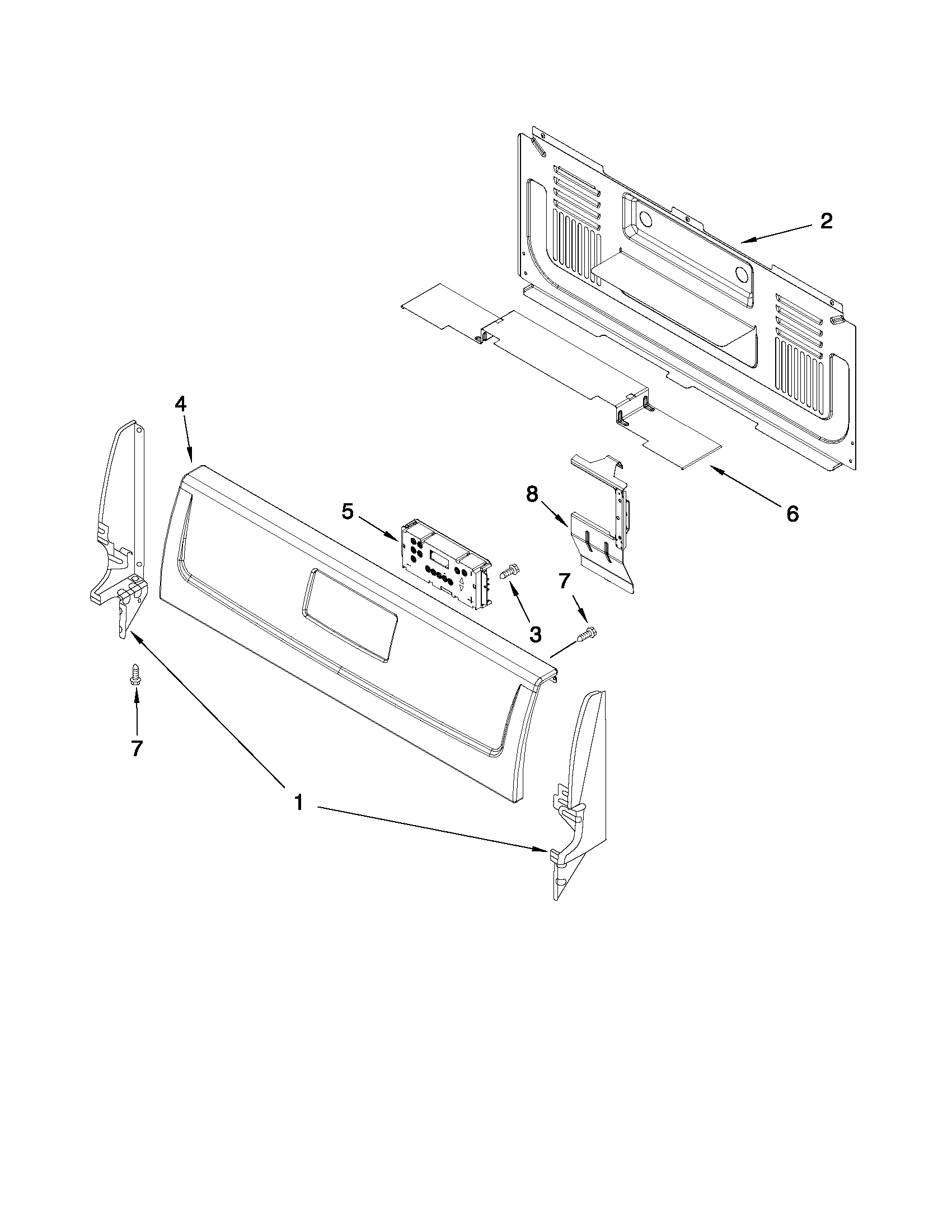 Backguard parts