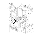 Maytag MGDC300XW0 cabinet parts diagram