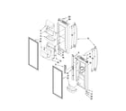 Maytag MFI2569VEB4 refrigerator door parts diagram
