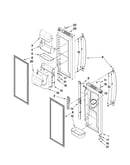 Refrigerator door parts