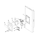 Dispenser front parts