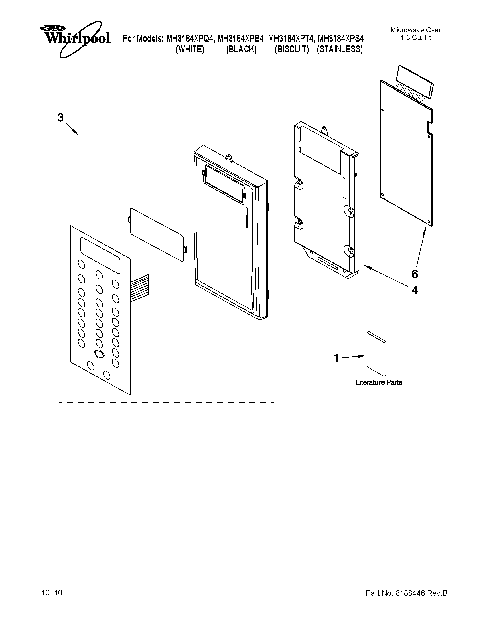 CONTROL PANEL PARTS