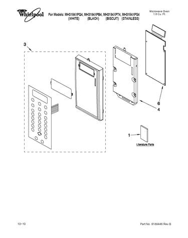 Control panel parts