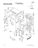 Cabinet liner and door parts