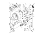 Whirlpool WGD9610XW0 bulkhead parts diagram