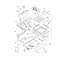 KitchenAid KUIC15PRXS0 evaporator, ice cutter grid and water parts diagram