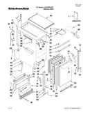Cabinet liner and door parts