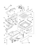Evaporator, ice cutter grid and water parts