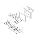 Freezer door parts