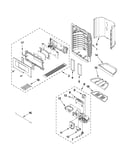 Dispenser front parts