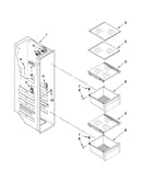 Freezer liner parts