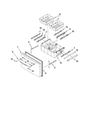 Freezer door parts