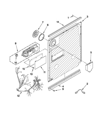 Inner door parts