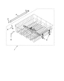 Upper rack and track parts