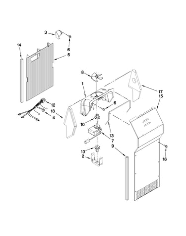 Air flow parts