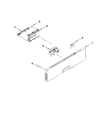 Control panel parts