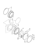 Door and latch parts