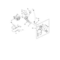 Maytag MHWE250XL00 pump and motor parts diagram
