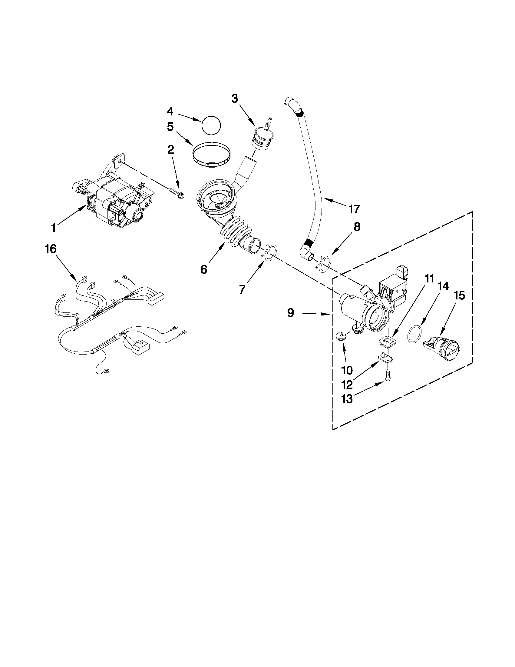 Pump and motor parts