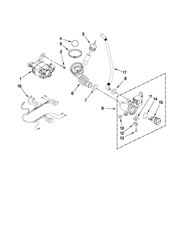 Pump and motor parts