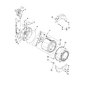 Maytag MHWE250XL00 tub and basket parts diagram