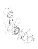 Door and latch parts