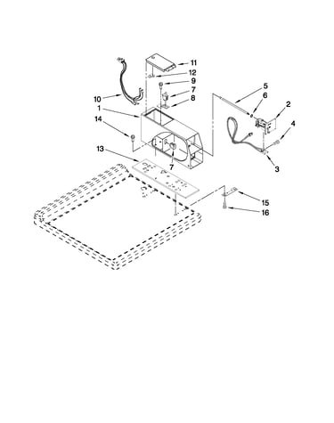 Meter case parts