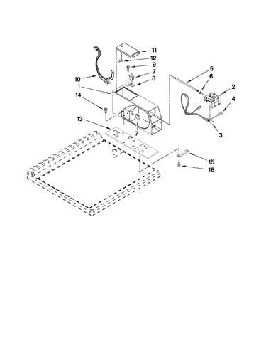 Meter case parts