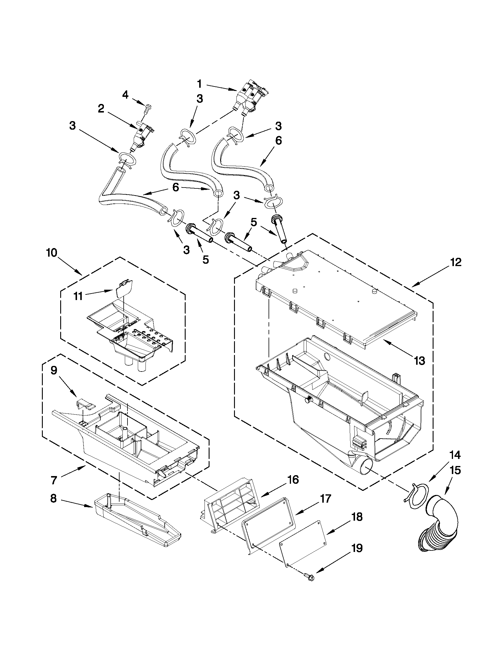 DISPENSER PARTS