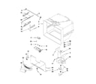 Jenn-Air JFC2290VPR1 freezer liner parts diagram