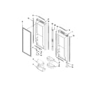 Jenn-Air JFC2290VTB2 refrigerator door parts diagram