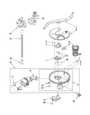 Pump, washarm and motor parts