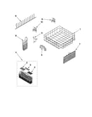 Lower rack parts