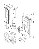 Refrigerator door parts