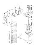 Motor and ice container parts