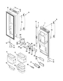 Refrigerator door parts