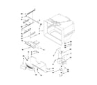 KitchenAid KBRS20EVMS5 freezer liner parts diagram