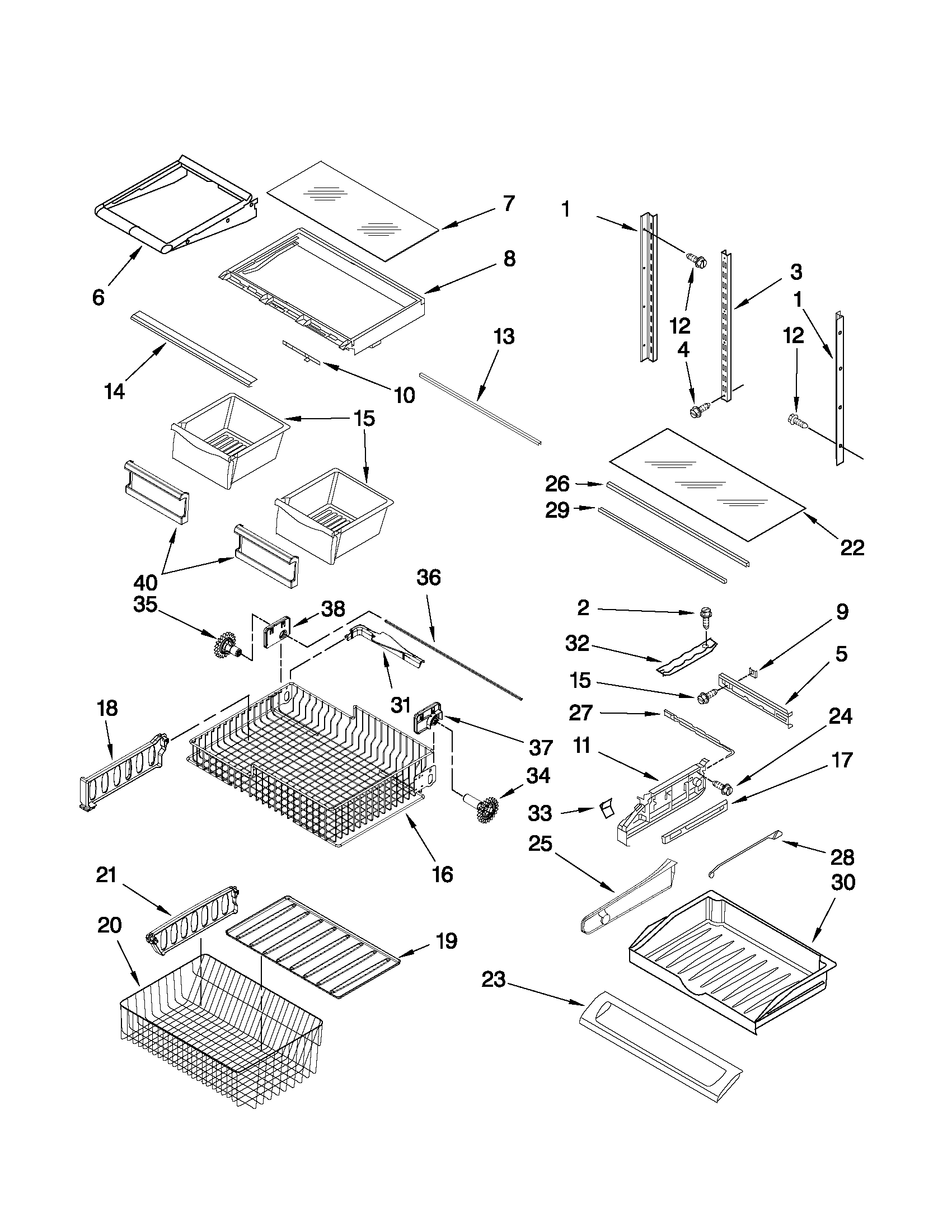 SHELF PARTS