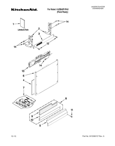 Door and panel parts