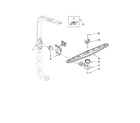 Amana ADB1600AWS1 upper wash and rinse parts diagram