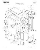 Cabinet liner and door parts