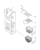 Freezer liner parts