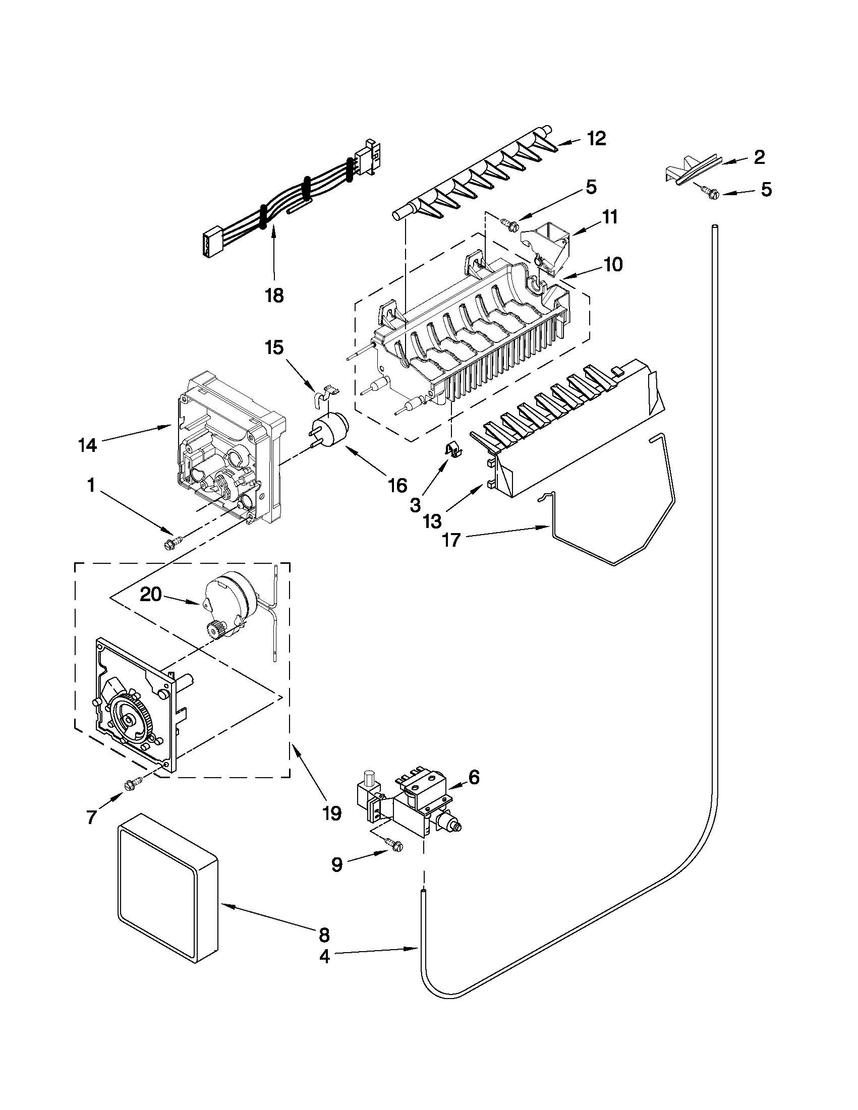 Icemaker parts