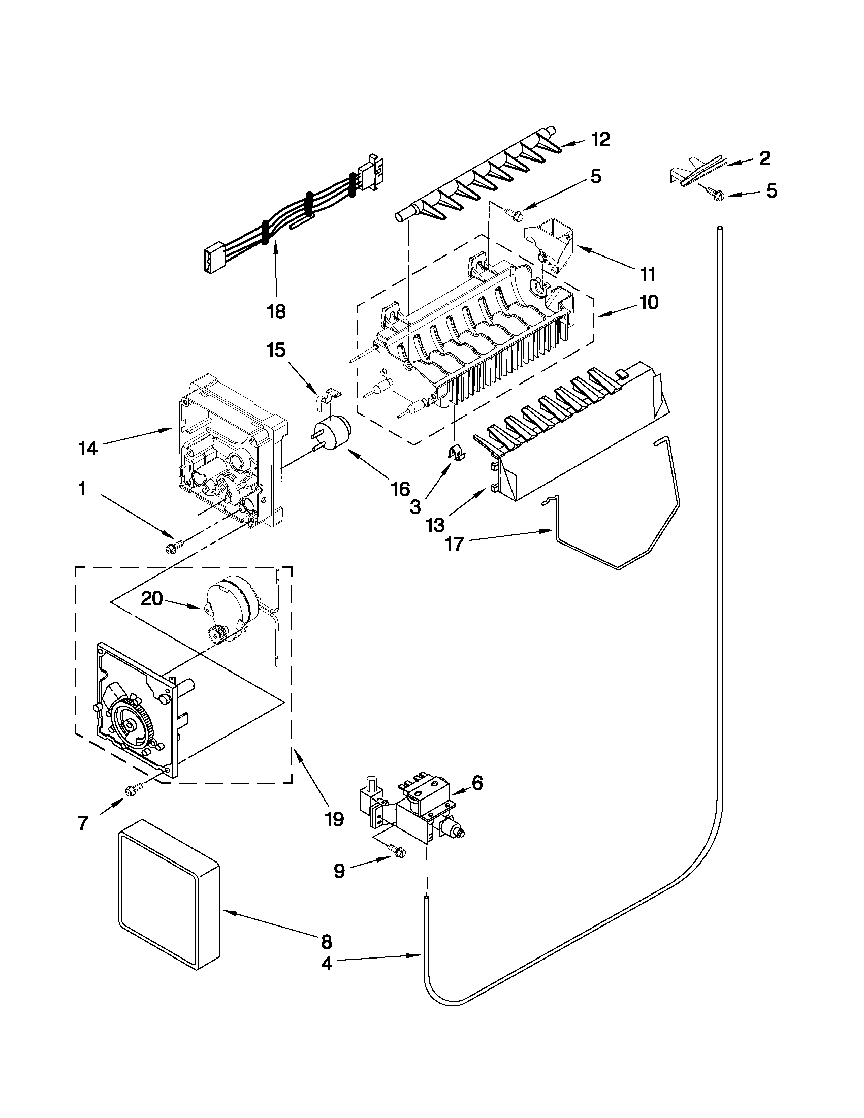 ICEMAKER PARTS