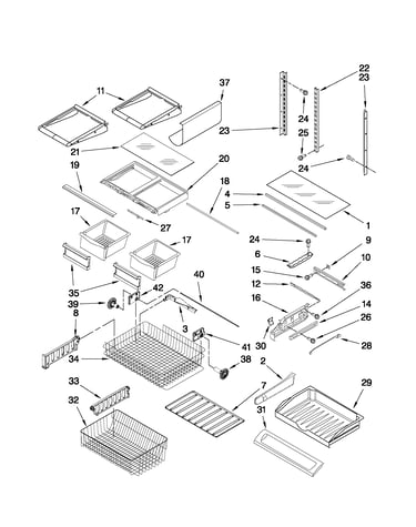 Shelf parts