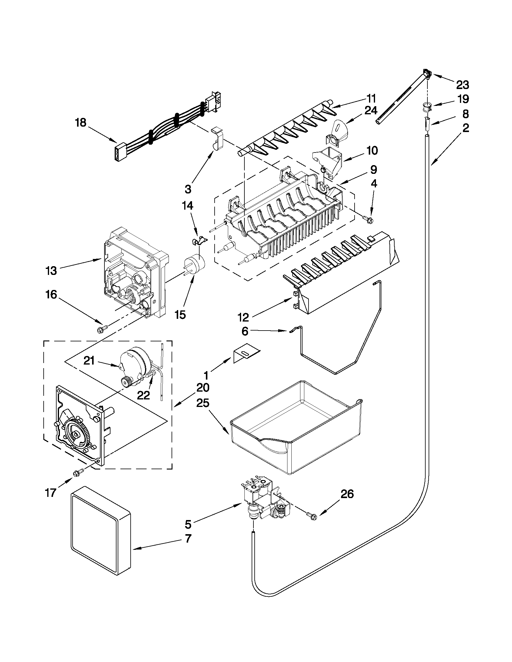 ICEMAKER PARTS