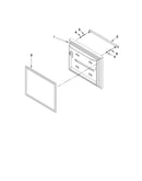 Freezer door parts