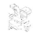 Maytag MFX2571XEB1 freezer liner parts diagram